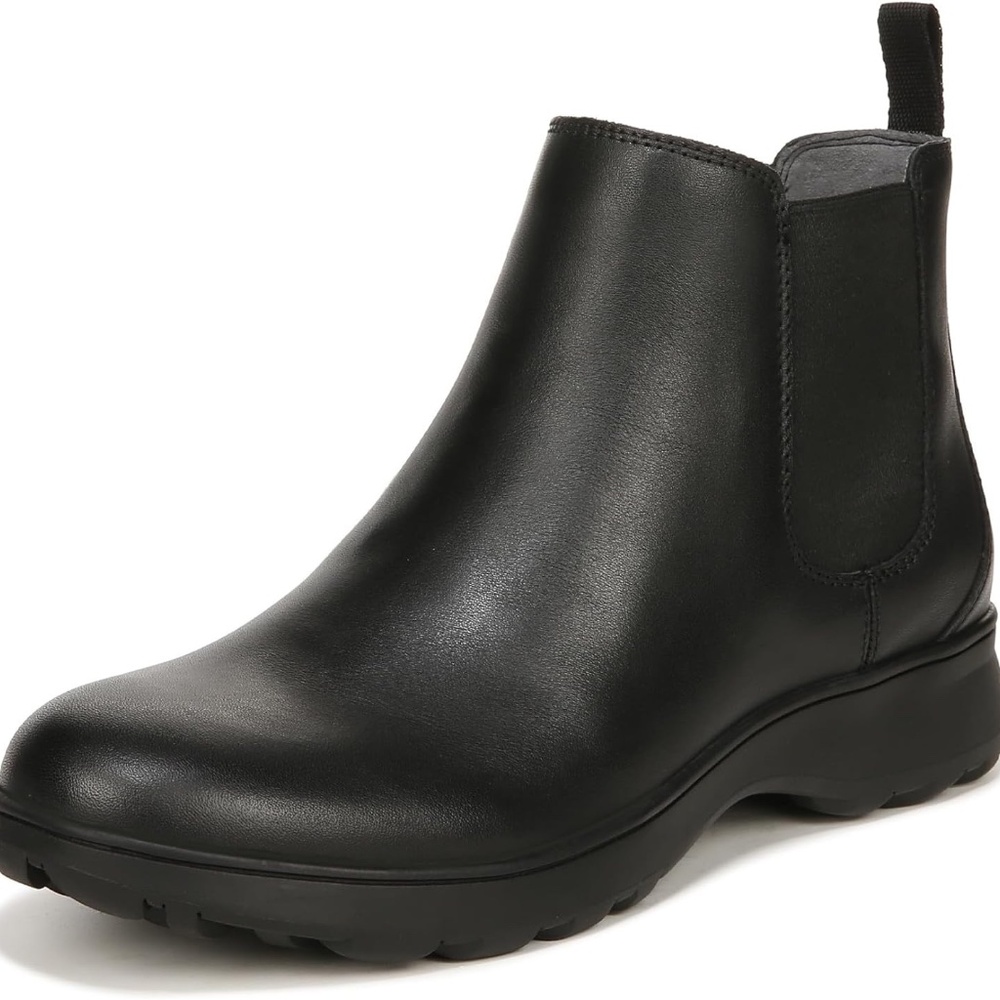 VIONIC EVERGREEN BOOTS BOOTIES BLACK SIZE 8 NIB